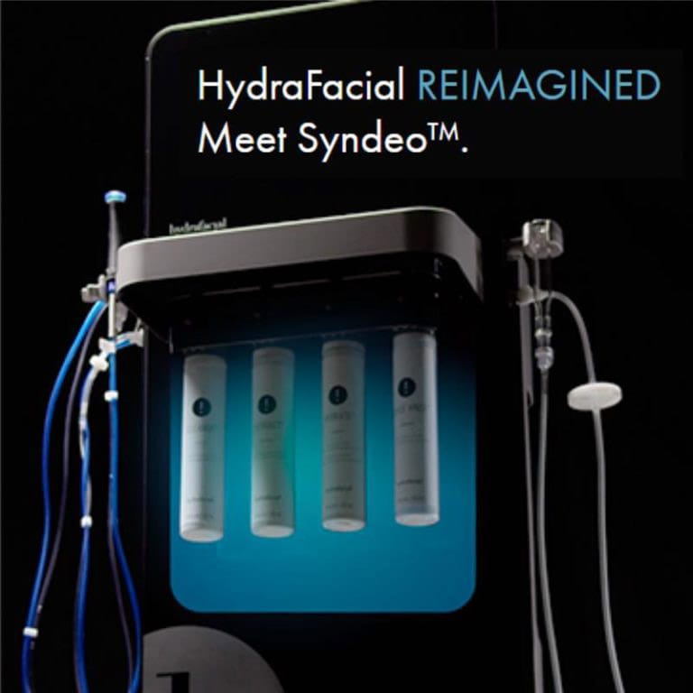 HydraFacial Syndeo™ is the latest upgraded model launched in 2022. Sunshine Cosmetic Clinic & Medi Spa is proud to be the FIRST medical spa introduced this amazing technology in the Kitchener Waterloo area.